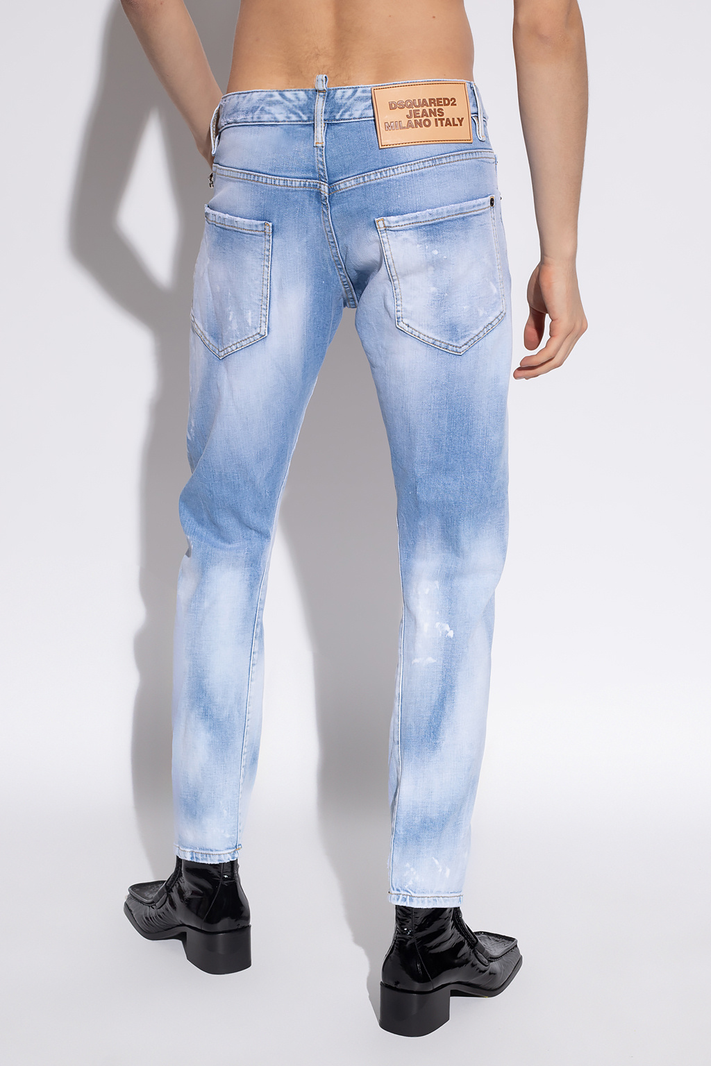 Sexy Twist' jeans Dsquared2 - mid-rise ripped-knee jeans